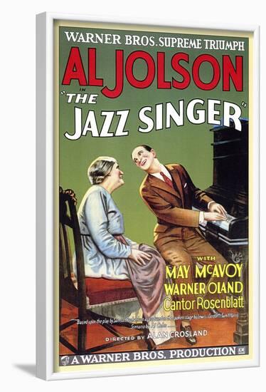 The Jazz Singer, 1927-null-Framed Art Print