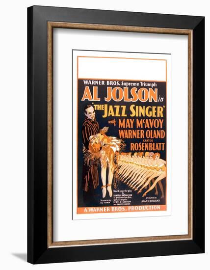 The Jazz Singer-null-Framed Photo