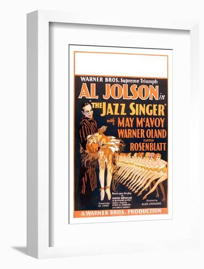 The Jazz Singer-null-Framed Photo