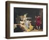 The Jealous Old Man, 1791-Louis Leopold Boilly-Framed Giclee Print