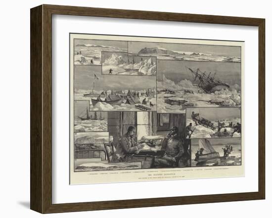 The Jeannette Expedition-William Heysham Overend-Framed Giclee Print