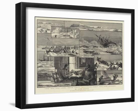 The Jeannette Expedition-William Heysham Overend-Framed Giclee Print