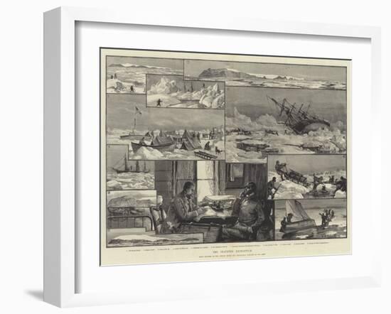 The Jeannette Expedition-William Heysham Overend-Framed Giclee Print