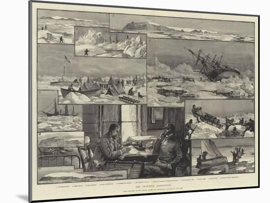 The Jeannette Expedition-William Heysham Overend-Mounted Giclee Print