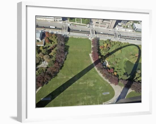 The Jefferson National Expansion Memorial on Its 40th Birthday-null-Framed Photographic Print