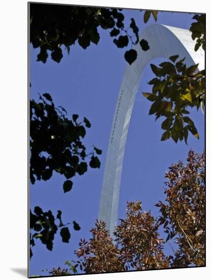 The Jefferson National Expansion Memorial on its 40th Birthday-null-Mounted Photographic Print