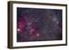 The Jellyfish Nebula and Associated Nebulosity-null-Framed Photographic Print