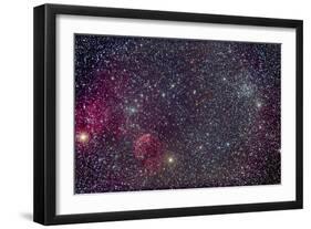 The Jellyfish Nebula and Associated Nebulosity-null-Framed Photographic Print
