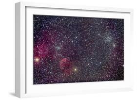 The Jellyfish Nebula and Associated Nebulosity-null-Framed Photographic Print