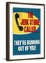 The Jerkstore Called Humor Plastic Sign-null-Framed Art Print