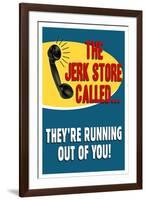 The Jerkstore Called Humor-null-Framed Art Print