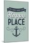 The Jersey Shore Is My Happy Place-Lantern Press-Mounted Art Print
