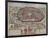 The Jerusalem Map (From: Jansson, Jan. Illustriorum Hispaniae Urbium Tabulae, Amsterdam, 165), 1657-Frans Hogenberg-Framed Giclee Print