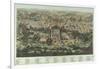 The Jerusalem Map (Vue Générale De Jérusalem Historique Et Modern), Ca 1862-Adolf Eltzner-Framed Giclee Print