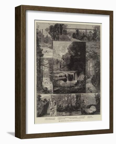 The Jesmond Dene Public Park, Newcastle-On-Tyne-null-Framed Giclee Print