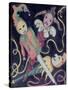 The Jester's Puppets-Carolyn Hubbard-Ford-Stretched Canvas