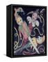 The Jester's Puppets-Carolyn Hubbard-Ford-Framed Stretched Canvas