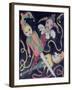 The Jester's Puppets-Carolyn Hubbard-Ford-Framed Giclee Print