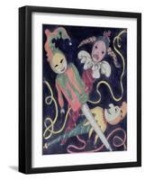 The Jester's Puppets-Carolyn Hubbard-Ford-Framed Giclee Print