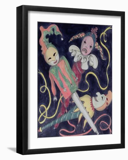 The Jester's Puppets-Carolyn Hubbard-Ford-Framed Giclee Print