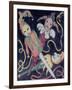 The Jester's Puppets-Carolyn Hubbard-Ford-Framed Giclee Print