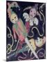 The Jester's Puppets-Carolyn Hubbard-Ford-Mounted Giclee Print