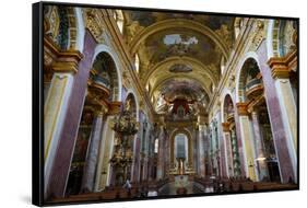 The Jesuit Church (Jesuitenkirche) (University Church), Vienna, Austria-Carlo Morucchio-Framed Stretched Canvas