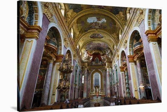 The Jesuit Church (Jesuitenkirche) (University Church), Vienna, Austria-Carlo Morucchio-Stretched Canvas