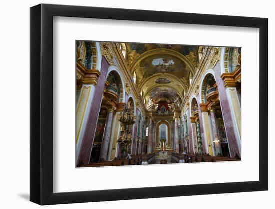 The Jesuit Church (Jesuitenkirche) (University Church), Vienna, Austria-Carlo Morucchio-Framed Photographic Print