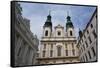 The Jesuit Church (Jesuitenkirche) (University Church), Vienna, Austria-Carlo Morucchio-Framed Stretched Canvas