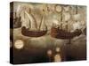 The Jesuits Arriving by Ship Off the Coast of New Granada-null-Stretched Canvas