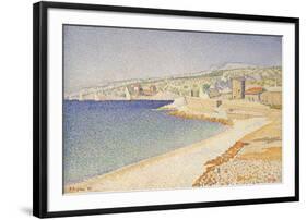 The Jetty at Cassis-Paul Signac-Framed Giclee Print