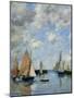 The Jetty at High Tide, Trouville-Eugène Boudin-Mounted Giclee Print