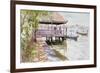 The Jetty, Cochin, 1991-Lucy Willis-Framed Giclee Print