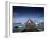 The Jetty, Pigeon Point, Tobago, West Indies, Caribbean, Central America-Julia Bayne-Framed Photographic Print