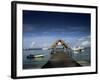 The Jetty, Pigeon Point, Tobago, West Indies, Caribbean, Central America-Julia Bayne-Framed Photographic Print