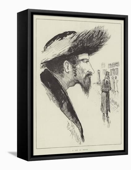 The Jew at Home-Joseph Pennell-Framed Stretched Canvas