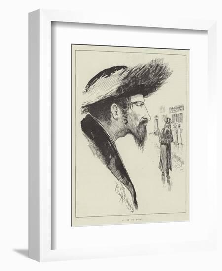 The Jew at Home-Joseph Pennell-Framed Giclee Print