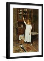 The Jewel Box, 1897 (Pencil and Watercolour)-Carlton Alfred Smith-Framed Giclee Print