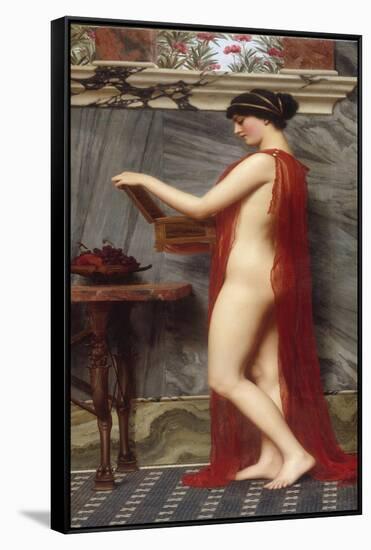 The Jewel Box, 1905-John William Godward-Framed Stretched Canvas