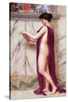 The Jewel Box (A Precious Gift), 1905 (Oil on Panel)-John William Godward-Stretched Canvas