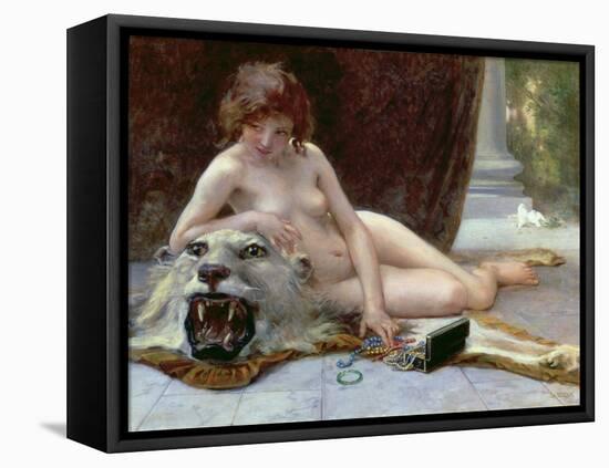 The Jewel Case-Guillaume Seignac-Framed Stretched Canvas