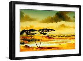 The Jewel of Hlubluwe, South Africa, 1996-Andrew Hewkin-Framed Giclee Print