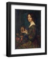 The Jewelled Casket-Thomas Edwin Mostyn-Framed Giclee Print