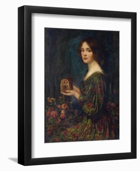 The Jewelled Casket-Thomas Edwin Mostyn-Framed Giclee Print