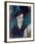 The Jewess; La Juive, c.1907-1908-Amedeo Modigliani-Framed Giclee Print