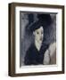 The Jewess-Amedeo Modigliani-Framed Giclee Print