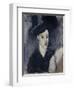 The Jewess-Amedeo Modigliani-Framed Giclee Print