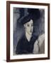 The Jewess-Amedeo Modigliani-Framed Giclee Print