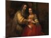 The Jewish Bride, 1666-1669-Rembrandt van Rijn-Mounted Giclee Print